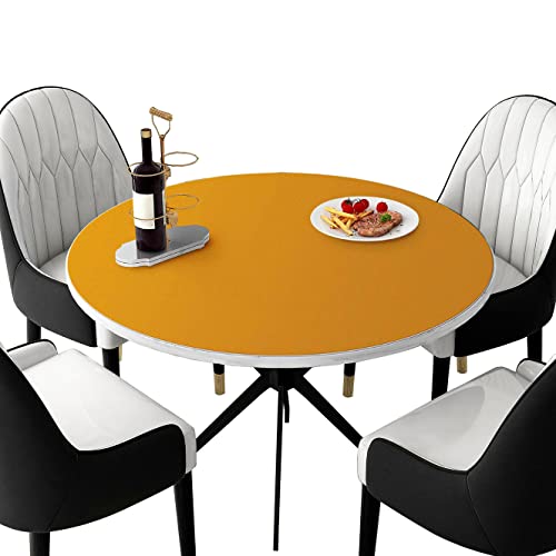 FANIVIN PU Tischdecke Tischmatte Schreibtisch Tischfolie Rund Haushalt Küche Bürobedarf Doppelseitig Tischschutz Matte Wasserdicht Rund Dunkel Blau+Orange 50cm FANIVIN PU Tischdecke Tischmatte Schreibtisch Tischfolie Rund Haushalt Küche Bürobedarf Doppelseitig Tischschutz Matte Wasserdicht Rund Dunkel Blau+Orange 50cm von FANIVIN
