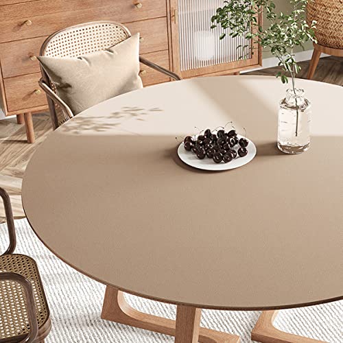 FANIVIN PU Tischdecke Tischmatte Tischfolie Schreibtisch Rund Haushalt Küche Bürobedarf Tischschutz Matte Einseitig Wasserdicht Multifunctional Aprikosenfarbe 60cm FANIVIN PU Tischdecke Tischmatte Tischfolie Schreibtisch Rund Haushalt Küche Bürobedarf Tischschutz Matte Einseitig Wasserdicht Multifunctional Aprikosenfarbe 60cm von FANIVIN