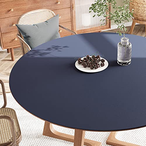FANIVIN PU Tischdecke Tischmatte Tischfolie Schreibtisch Rund Haushalt Küche Bürobedarf Tischschutz Matte Einseitig Wasserdicht Multifunctional Dunkel Blau 50cm FANIVIN PU Tischdecke Tischmatte Tischfolie Schreibtisch Rund Haushalt Küche Bürobedarf Tischschutz Matte Einseitig Wasserdicht Multifunctional Dunkel Blau 50cm von FANIVIN
