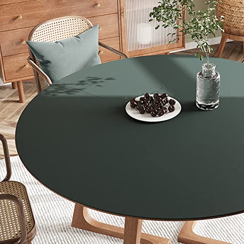FANIVIN PU Tischdecke Tischmatte Tischfolie Schreibtisch Rund Haushalt Küche Bürobedarf Tischschutz Matte Einseitig Wasserdicht Multifunctional Dunkel Grün 60cm FANIVIN PU Tischdecke Tischmatte Tischfolie Schreibtisch Rund Haushalt Küche Bürobedarf Tischschutz Matte Einseitig Wasserdicht Multifunctional Dunkel Grün 60cm von FANIVIN