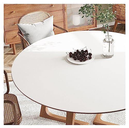 FANIVIN PU Tischdecke Tischmatte Tischfolie Schreibtisch Rund Haushalt Küche Bürobedarf Tischschutz Matte Einseitig Wasserdicht Multifunctional Weiß 45cm FANIVIN PU Tischdecke Tischmatte Tischfolie Schreibtisch Rund Haushalt Küche Bürobedarf Tischschutz Matte Einseitig Wasserdicht Multifunctional Weiß 45cm von FANIVIN