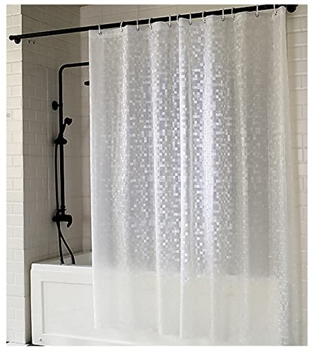 FANIVIN PVC Badaccessoires Duschvorhang Curtain Hotel Bath Bathroom Shower Curtain Einfache Schleifsand 150cm*Hoch180cm von FANIVIN