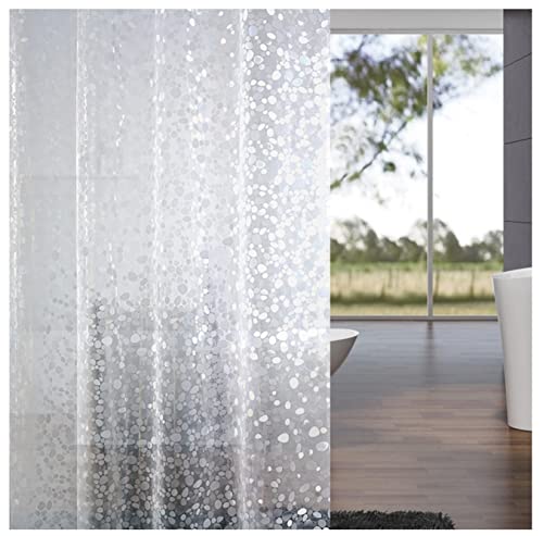 FANIVIN PVC Badaccessoires Duschvorhang Curtain Hotel Bath Bathroom Shower Curtain Einfache Stein 200cm*Hoch240cm von FANIVIN