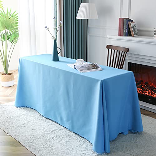 FANIVIN Polyester Tischdecke Tischtuch Tischwäsche Couchtisch Küchentischabdeckung Tafeltuch Rechteckig Einfacher Stil Hell Blau B 140 * 200cm FANIVIN Polyester Tischdecke Tischtuch Tischwäsche Couchtisch Küchentischabdeckung Tafeltuch Rechteckig Einfacher Stil Hell Blau B 140 * 200cm von FANIVIN