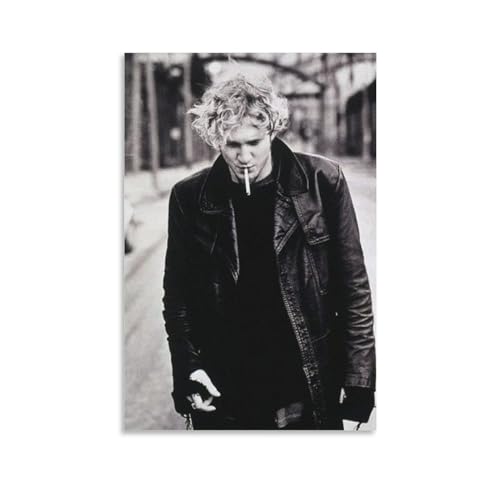 FANLAI Layne Staley Sänger-Poster, cooles Leinwand-Wandkunst-Poster, dekorativ, modern, Heimdruck, Bild, Kunstwerke, Poster, 40,6 x 61 cm von FANLAI