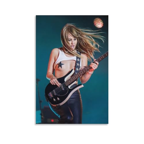 FANLAI Poster Maneskin Musik Wandkunst Bild Malerei Poster Leinwand Druck Poster Kunstwerke Raumdekor 30 x 45 cm von FANLAI