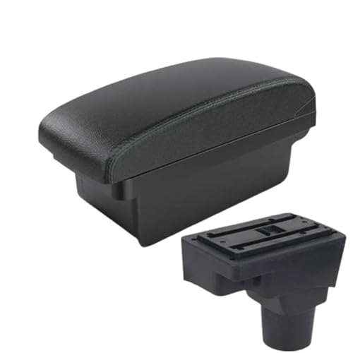 Auto-Armlehnenbox Für Chevy Für Aveo II 2011–2020 Auto-Mittelkonsolen-Armlehnenbox Innendetails Modifikation Autoteile(A2 Black line NO USB) von FANLIYA
