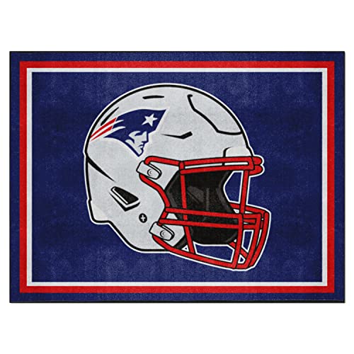 FANMATS 38309 New England Patriots Plüsch-Teppich, 2,4 x 3 m von FANMATS