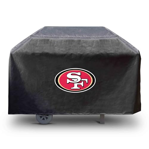 NFL-San Francisco 49ers Grillabdeckung, rechteckig, 172,7 x 53,3 x 88,9 cm, Schwarz NFL-San Francisco 49ers Grillabdeckung, rechteckig, 172,7 x 53,3 x 88,9 cm, Schwarz von FANMATS
