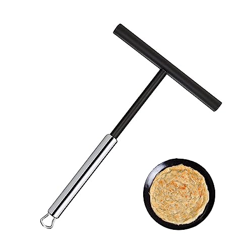 FANNAS Crepes Verteiler Crepe Teigverteiler Edelstahl 19,5 X 12,3cm, T-Förmiger Maker Crepes Verteiler Crepes Zubehör für Crepes Pancake Maker Zuhause Küche Backen Kochen Backwerkzeuge von FANNAS