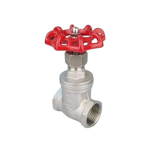 Absperrventil 1/2" 3/4" 1" 1-1/4" 1-1/2" 2" Zoll Edelstahl-Schieberventile Wasserventil Umschaltventil Innengewinde-Schieberventil(1") von FANNIXI