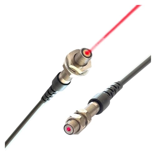 FANNIXI Photoelektrische Sensoren M5 M6 Zylindrischer Sensor TR-D100 TR-D150 Diffuse Reflexion Lichtschranke 12~24 V NPN PNP Empfindlichkeitseinsteller(TR-D100) von FANNIXI
