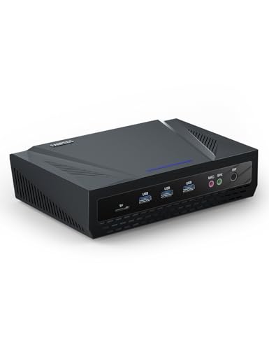 FANPEEC Mini Computer Windows 11 Pro, 11th Gen Mini PC HM1, Core i9-11900H bis zu 4.90GHz, 32G RAM 1TB NVME SSD, 4K Triple Display, WiFi5 BT4.2, USB3.0 Type-C, WOL/Auto Power On, Mini Desktop PC von FANPEEC