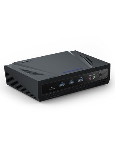 FANPEEC Mini Business PC Core i7-1280P, 32GB DDR5 RAM 512GB NVME SSD, Desktop Mini PC Windows 11 Pro, WiFi5 BT4.2, HD+DP+Type-c Triple Display, RJ45 LAN, 7 x USB, Mini PC Unterstützung Win 10/Linux von FANPEEC