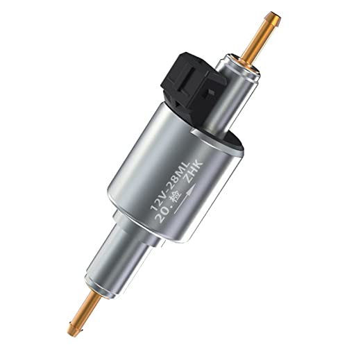 FANPK Lf. BROS 28ml Dosierkraftstoffpumpe for chinesische Parkheizung 12V Diesellufterheizung 24V Autonome Heizung Teile für Heizgeräte (Color : 12V) von FANPK