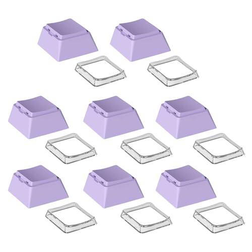 8 x originale Tastenkappen von Durability PC für lange Nutzungsdauer auf mechanischen Tastaturen, Büro-Tastatur-Upgrade von FANSHINUO