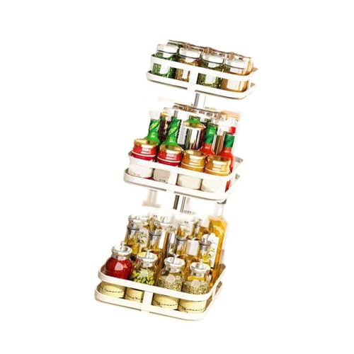 FANSHINUO 360-Grad-Küchen-Arbeitsplatten-Organizer, verstellbare Ebenen, Regal für Badezimmer-Kosmetik FANSHINUO 360-Grad-Küchen-Arbeitsplatten-Organizer, verstellbare Ebenen, Regal für Badezimmer-Kosmetik von FANSHINUO