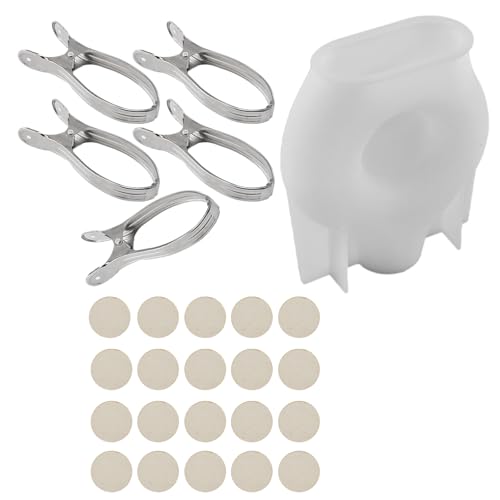 FANSHINUO Blumenvasen-Form, flexible Silikonform für Pflanzgefäß, handgefertigte Heimdekoration, für Esstisch, Blumentopf-Formwerkzeug von FANSHINUO