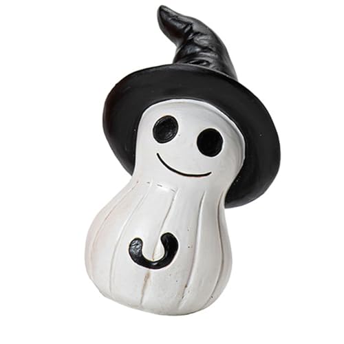 FANSHINUO Halloween-Geister-Hexen-Figur, Horror-Dekoration, gespenstisch mit Hexenhut, Ornament für Zuhause, Schreibtisch, Regal FANSHINUO Halloween-Geister-Hexen-Figur, Horror-Dekoration, gespenstisch mit Hexenhut, Ornament für Zuhause, Schreibtisch, Regal von FANSHINUO