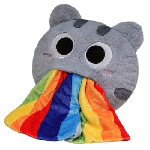FANSHINUO Lovely Cats Kissen und Korallen Fleecedecke, wandelbare Ruhedecke für Büro, Zuhause, Reisen von FANSHINUO