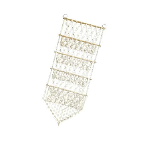 FANSHINUO Netz-Hängematte für Stofftiere, Hängeorganizer, Plüschtier-Aufbewahrung mit 4-lagigen Fransen-Designs, Aufbewahrungshalter FANSHINUO Netz-Hängematte für Stofftiere, Hängeorganizer, Plüschtier-Aufbewahrung mit 4-lagigen Fransen-Designs, Aufbewahrungshalter von FANSHINUO