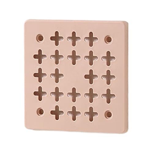 FANSHINUO Segmentierte Gitter-Wandpaneel für Zuhause, Büro, Aufbewahrung, anpassbare Organizer mit Haken und Regalen von FANSHINUO
