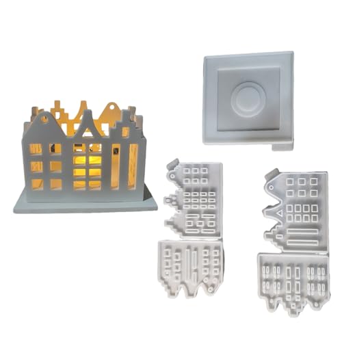 FANSHINUO Silikon-Formen für Gothic-Haus-Herstellung und Kerzenherstellung mit Gothic-Design-Details für Bastel-Enthusiasten FANSHINUO Silikon-Formen für Gothic-Haus-Herstellung und Kerzenherstellung mit Gothic-Design-Details für Bastel-Enthusiasten von FANSHINUO