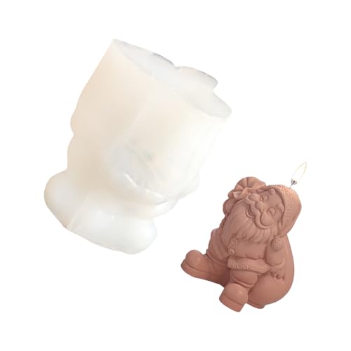 FANSHINUO Silikonform für Weihnachtsmann-Kerzen, Ornamentformen, Gießformen, Weihnachtsformen, Gipsformen, Bastelbedarf FANSHINUO Silikonform für Weihnachtsmann-Kerzen, Ornamentformen, Gießformen, Weihnachtsformen, Gipsformen, Bastelbedarf von FANSHINUO