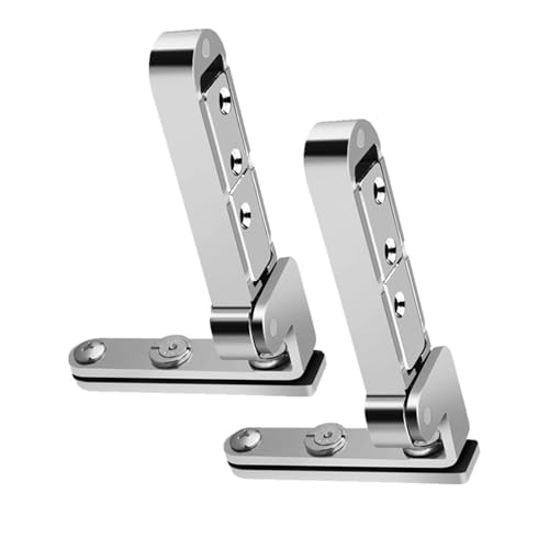 Unsichtbares Scharnier-Set für Tür, geräuschlose Bewegung, robuste verdeckte Türscharniere, schnelle Installation für den gewerblichen Gebrauch, unsichtbare Scharniere, verdeckte Designs, Set von FANSHINUO