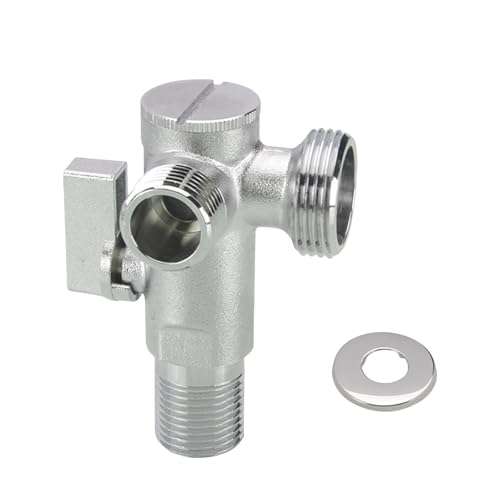 Wasserstoppventile Kupfer Winkel Ventile mit Filtersieb Wasserhahn Anschluss Ersatz Heizung Füllung Kupfer mit Filtersieb von FANSHINUO