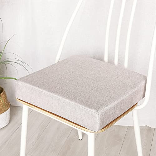 FANSU Sitzerhiohung, Sitzkissen Memory Foam Bequeme Bürostuhl Stuhlkissen für Auto/Esstisch Stühle/Rollstuhl/Gartenstühle/Sofa Rücken Sitzkissen (40X40x8cm,Farbe L) von FANSU