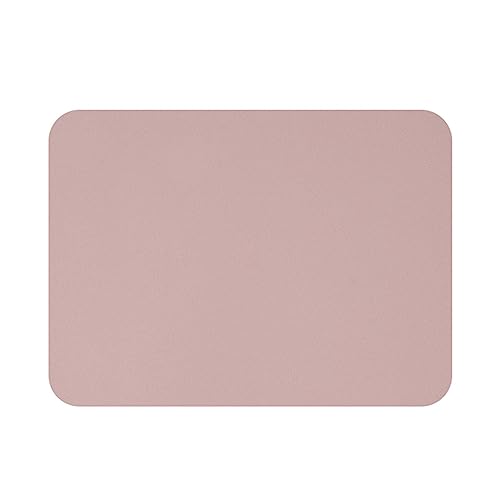 FANSU Solide Farbe Super Saugfähig Abtropfmatte für die Küche, GeschirrAbtropfmatte rutschfest Kaffeemaschine Unterlage Abtropfmatte für Spüle für Restaurant Bar Café Theke (30x40cm,Rosa) von FANSU