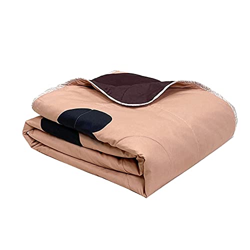 FANSU Tagesdecke Bettüberwurf Steppdecke Mikrofaser Doppelbett Einselbetten Gesteppt Bettwäsche Sofaüberwurf Wohndecke Bettdecke Stepp Gesteppter Quilt (Schwarzes Herz,150x200cm) von FANSU