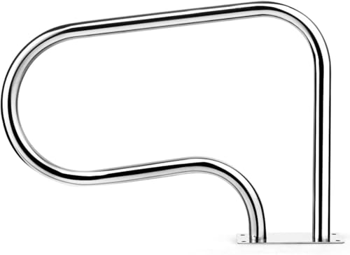FANTASK Pool Handlauf, Einstiegshilfe 304 Edelstahl, Schwimmbad Haltegriff von FANTASK