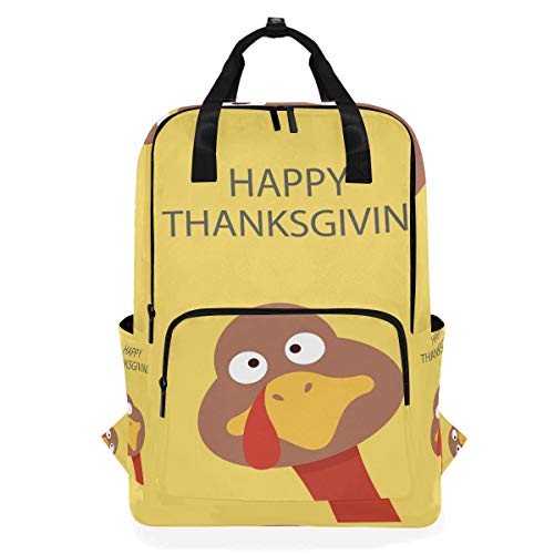 FANTAZIO Dull Thanksgiving Turkey Rucksack Casual Daypack von FANTAZIO