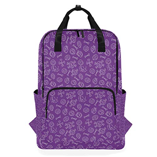 FANTAZIO Halloween-Rucksack, Violett von FANTAZIO