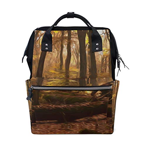 FANTAZIO Mumienrucksack Baum Malerei Schulranzen von FANTAZIO