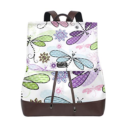 FANTAZIO Rucksack Libellen Malerei Reisetasche von FANTAZIO