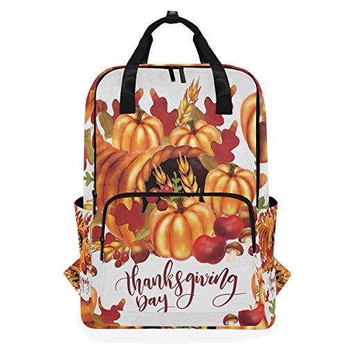 FANTAZIO Thanksgiving Food Backpack Casual Daypack von FANTAZIO