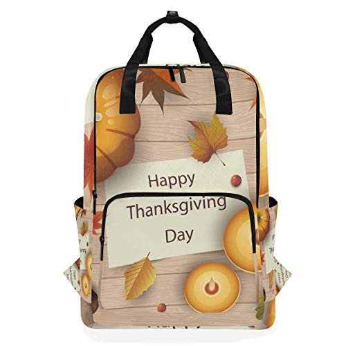 FANTAZIO Thanksgiving Thankfulness Rucksack Casual Daypack von FANTAZIO