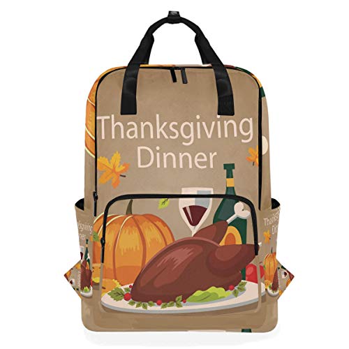 FANTAZIO Thanksgiving Turkey Daypack Casual Daypack von FANTAZIO