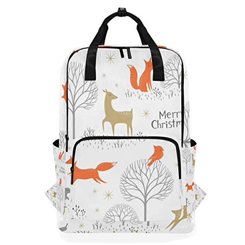 Fantasio Merry Christmas Rucksack Casual Daypack von FANTAZIO