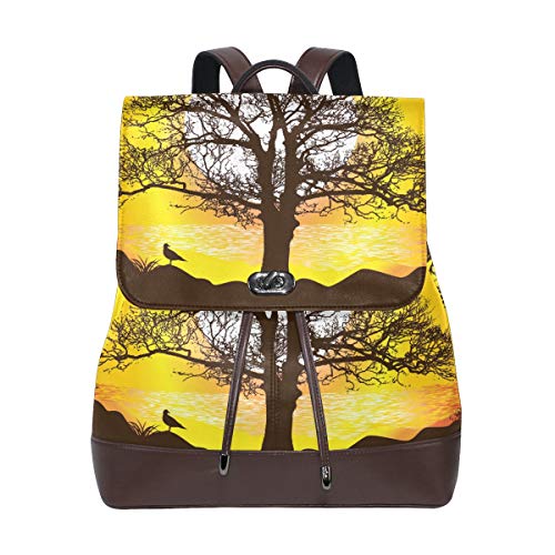 Fantasio Rucksack Mystische Landschaft Baum Reisetasche von FANTAZIO