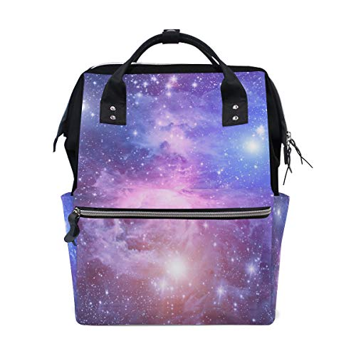 Fantasio Rucksäcke Amazing Galaxy Space Star Schultasche Segeltuch Daypack von FANTAZIO