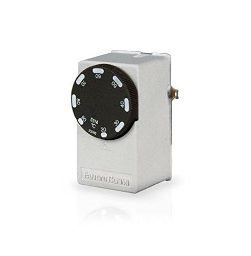 Fantini Cosmi C01 A Thermostat A Kontakt für Leitungen, Weiß von Fantini Cosmi