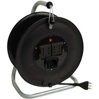 Elektrisches Verlängerungskabel Mt.50 Kabel 3x1,5 4 Schuko-Anschlüsse von FANTON