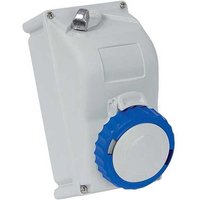 Fanton - Verriegelte Wandsteckdose socket key block 2P+E 32A 200-250V 6h IP67 73360 von FANTON