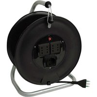 Fanton - elektrisches verlängerungskabel MT.25 kabel 3X1,5 - 4 steckdosen bipasso + schuko mit stativ von FANTON