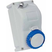 Verriegelte Wandsteckdose KEY BLOCK 2P+E 16A 200-250V 6h Wasserdicht IP67 Fanton 73340 von FANTON
