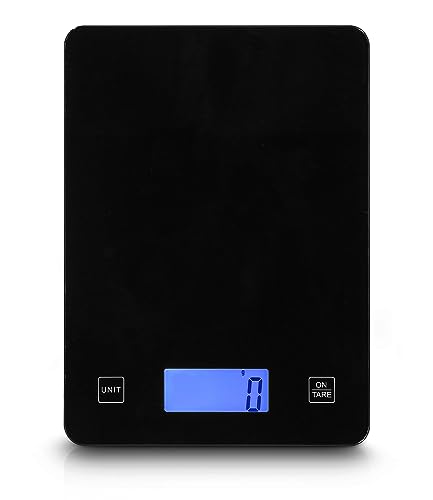 FAOKZE Küchenwaage,Küchenwaage Digital 10KG mit LCD Display und Tara Funktion,Multifunktions-Lebensmittelwaage,elektronische Waage inkl für Nahrungsmittel,Backen,Kochen,ultraflaches Design von FAOKZE